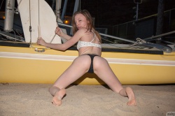 Audrey Star in bikini for Zishy