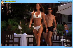 Gabrielle Anwar in bikini