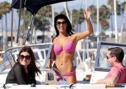 Lucy Mecklenburgh bikini candids