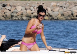 Lucy Mecklenburgh bikini candids