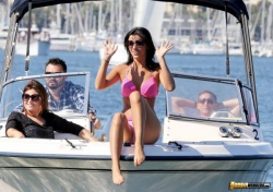 Lucy Mecklenburgh bikini candids