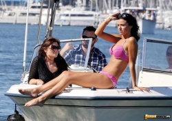 Lucy Mecklenburgh bikini candids
