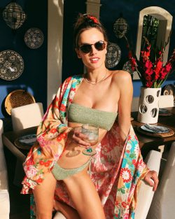 Alessandra Ambrosio in bikini